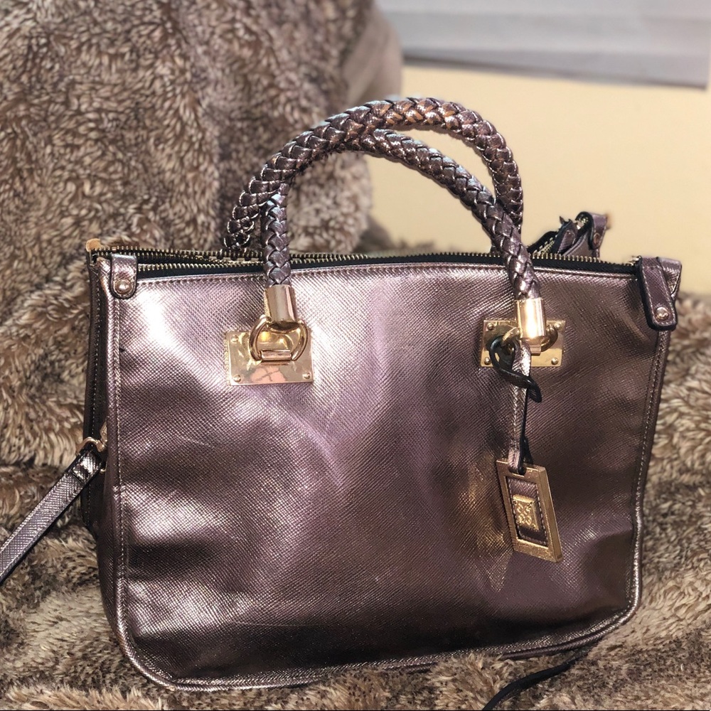 Large Silver tote